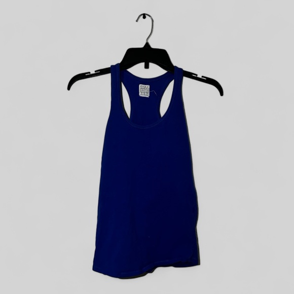 Zara Blue Basic Tank Top - Picture 1 of 3